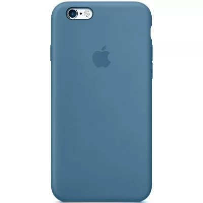 Чохол Silicone Case Full Protective (AA) для Apple iPhone 6/6s (4.7") Синій / Blue Jay