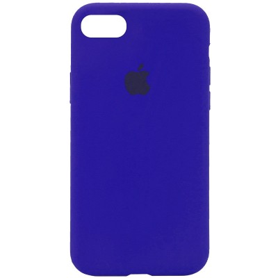 Чохол Silicone Case Full Protective (AA) для Apple iPhone 6/6s (4.7") Синій / Shiny blue Чохол Silicone Case Full Protective (AA) для Apple iPhone 6/6s (4.7") Синій / Shiny blue