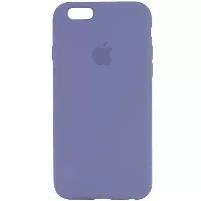 Чохол Silicone Case Full Protective (AA) для Apple iPhone 6/6s (4.7") Сірий / Lavender Gray