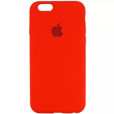 Чохол Silicone Case Full Protective (AA) для Apple iPhone 6/6s (4.7") Червоний / Red