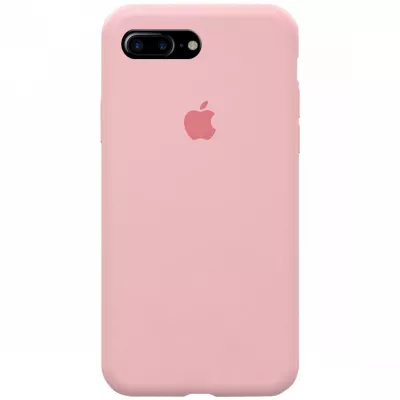 Чохол Silicone Case Full Protective (AA) для Apple iPhone 7 plus / 8 plus (5.5") Рожевий / Pink