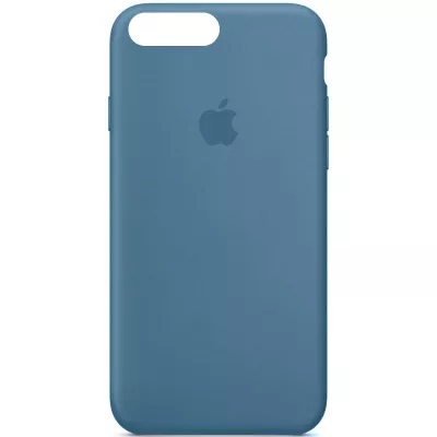 Чохол Silicone Case Full Protective (AA) для Apple iPhone 7 plus / 8 plus (5.5") Синій / Blue Jay