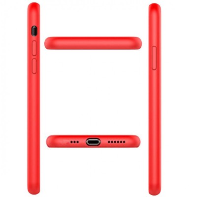 Чохол Silicone Case Full Protective (AA) для Apple iPhone 7 plus / 8 plus (5.5") Червоний / Red