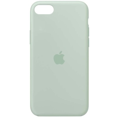 Чохол Silicone Case Full Protective (AA) для Apple iPhone SE (2020) Бірюзовий / Beryl