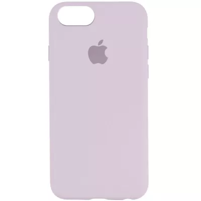 Чохол Silicone Case Full Protective (AA) для Apple iPhone SE (2020) Бузковий / Lilac