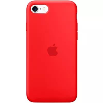 Чохол Silicone Case Full Protective (AA) для Apple iPhone SE (2020) Червоний / Red