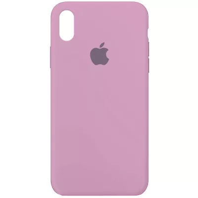 Чохол Silicone Case Full Protective (AA) для Apple iPhone X (5.8") / XS (5.8") Ліловий / Lilac Pride