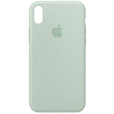 Чохол Silicone Case Full Protective (AA) для Apple iPhone XS Max (6.5") Бірюзовий / Beryl