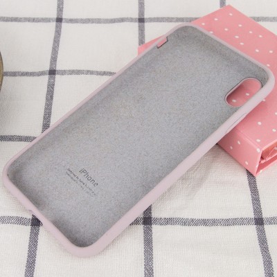 Чохол Silicone Case Full Protective (AA) для Apple iPhone XS Max (6.5") Сірий / Lavender