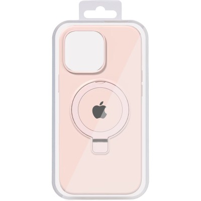 Чохол Silicone Case Full Protective with Ring для Apple iPhone 12 Pro Max (6.7") Pink