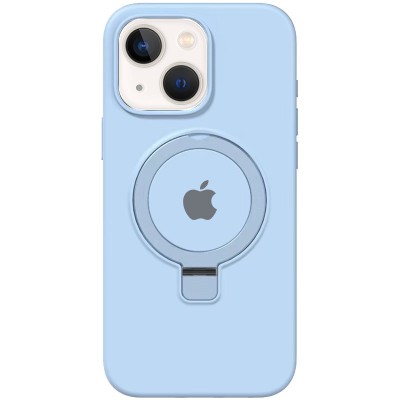 Чохол Silicone Case Full Protective with Ring для Apple iPhone 15 (6.1") Blue Чохол Silicone Case Full Protective with Ring для Apple iPhone 15 (6.1") Blue