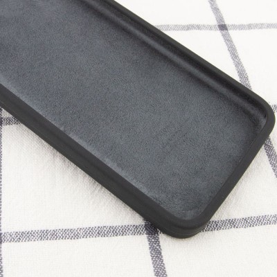 Чохол Silicone Case Square Full Camera Protective (AA) для Apple iPhone 7 / 8 / SE (2020) (4.7") Сірий / Dark Gray