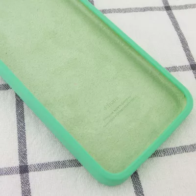 Чохол Silicone Case Square Full Camera Protective (AA) для Apple iPhone 7 plus / 8 plus (5.5") Зелений / Spearmint