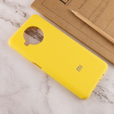 Чохол Silicone Cover Full Protective (AA) для Xiaomi Mi 10T Lite / Redmi Note 9 Pro 5G Жовтий / Yellow