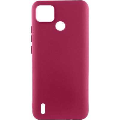 Чохол Silicone Cover Lakshmi (A) для TECNO POP 5 Бордовий / Marsala
