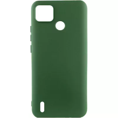 Чохол Silicone Cover Lakshmi (A) для TECNO POP 5 Зелений / Dark green