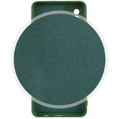Чохол Silicone Cover Lakshmi (AA) для Samsung Galaxy A31 Зелений / Dark green