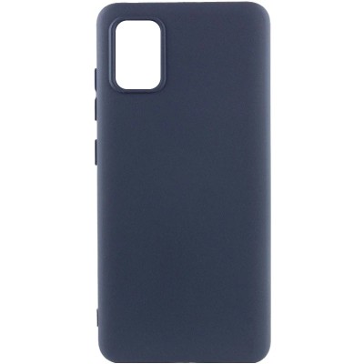 Чохол Silicone Cover Lakshmi (AA) для Samsung Galaxy A51 Синій / Midnight Blue Чохол Silicone Cover Lakshmi (AA) для Samsung Galaxy A51 Синій / Midnight Blue