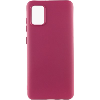 Чохол Silicone Cover Lakshmi (AA) для Samsung Galaxy A71 Бордовий / Marsala