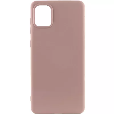 Чохол Silicone Cover Lakshmi (AA) для Samsung Galaxy A71 Рожевий / Pink Sand