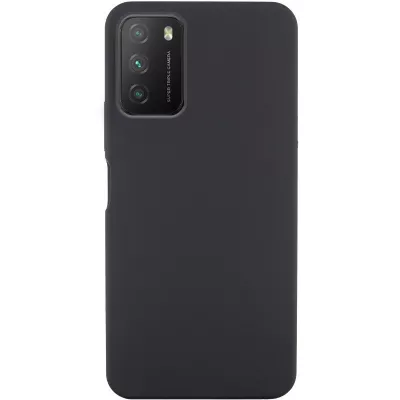Чохол Silicone Cover Lakshmi (AA) для Xiaomi Poco M3 Чорний / Black