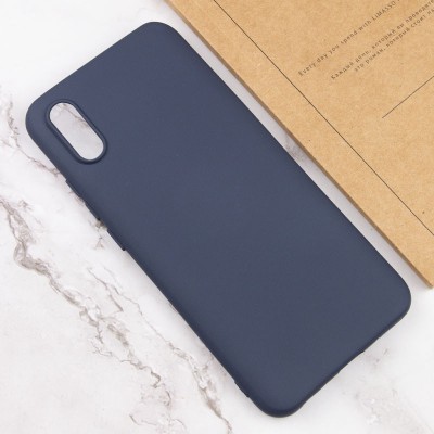 Чохол Silicone Cover Lakshmi (AA) для Xiaomi Redmi 9A Синій / Midnight Blue