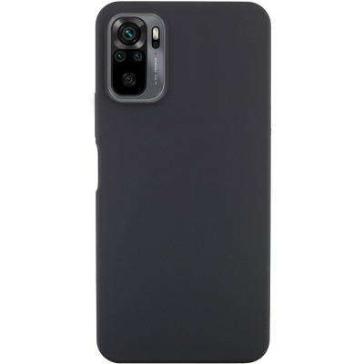 Чохол Silicone Cover Lakshmi (AA) для Xiaomi Redmi Note 10 / Note 10s / Poco M5s Чорний / Black