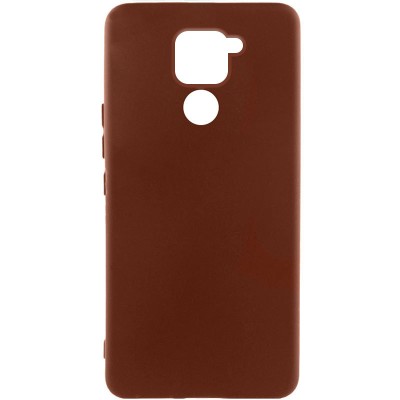 Чохол Silicone Cover Lakshmi (AA) для Xiaomi Redmi Note 9 / Redmi 10X Коричневий / Brown Чохол Silicone Cover Lakshmi (AA) для Xiaomi Redmi Note 9 / Redmi 10X Коричневий / Brown