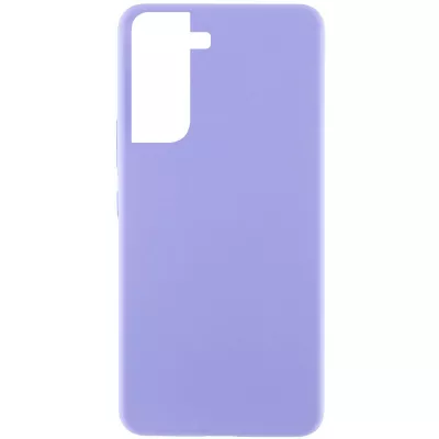 Чохол Silicone Cover Lakshmi (AAA) для Samsung Galaxy S21 FE Бузковий / Dasheen