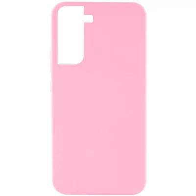 Чохол Silicone Cover Lakshmi (AAA) для Samsung Galaxy S22 Рожевий / Light pink