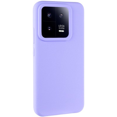 Чохол Silicone Cover Lakshmi (AAA) для Xiaomi 13 Бузковий / Dasheen