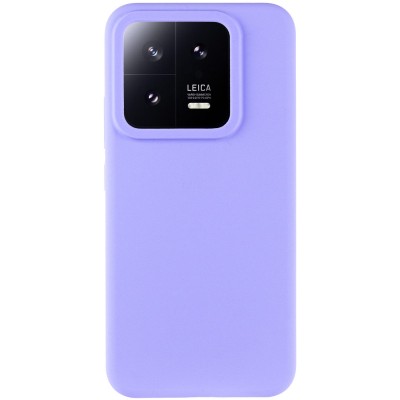 Чохол Silicone Cover Lakshmi (AAA) для Xiaomi 13 Бузковий / Dasheen