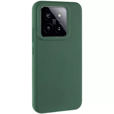 Чохол Silicone Cover Lakshmi (AAA) для Xiaomi 14 Pro Зелений / Cyprus Green