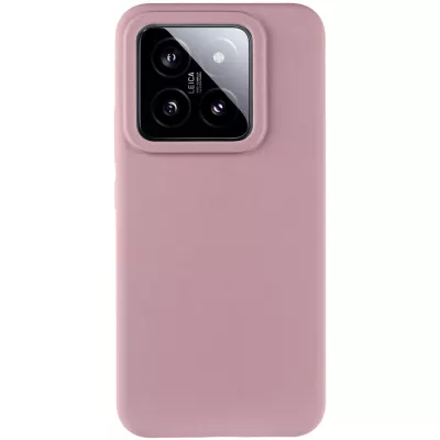 Чохол Silicone Cover Lakshmi (AAA) для Xiaomi 14 Pro Рожевий / Pink Sand