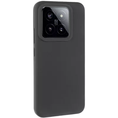 Чохол Silicone Cover Lakshmi (AAA) для Xiaomi 14 Pro Чорний / Black