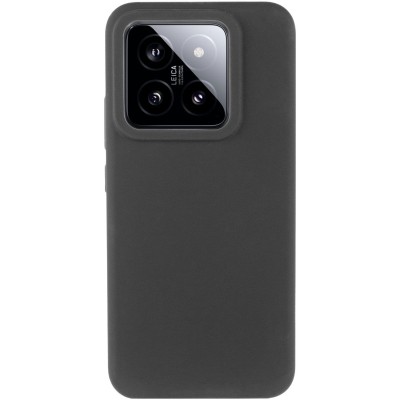 Чохол Silicone Cover Lakshmi (AAA) для Xiaomi 14 Чорний / Black