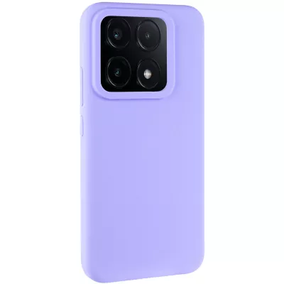 Чохол Silicone Cover Lakshmi (AAA) для Xiaomi Poco X6 / Note 13 Pro 5G Бузковий / Dasheen