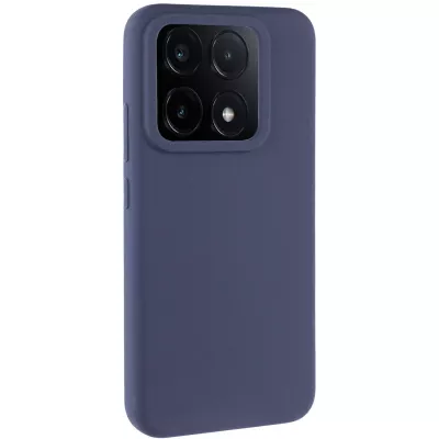 Чохол Silicone Cover Lakshmi (AAA) для Xiaomi Poco X6 / Note 13 Pro 5G Темно-синій / Midnight blue