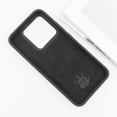 Чохол Silicone Cover Lakshmi (AAA) для Xiaomi Poco X6 / Note 13 Pro 5G Чорний / Black