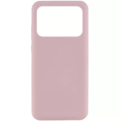 Чохол Silicone Cover Lakshmi (AAA) для Xiaomi Poco X6 Pro Рожевий / Pink Sand