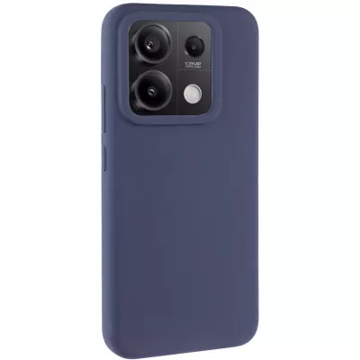 Чохол Silicone Cover Lakshmi (AAA) для Xiaomi Redmi Note 13 5G Темно-синій / Midnight blue