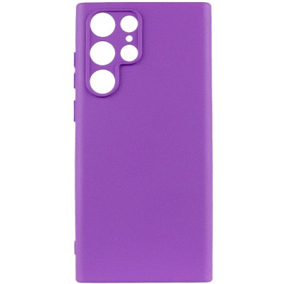 Чохол Silicone Cover Lakshmi Full Camera (A) для Samsung Galaxy S24 Ultra Фіолетовий / Purple Чохол Silicone Cover Lakshmi Full Camera (A) для Samsung Galaxy S24 Ultra Фіолетовий / Purple