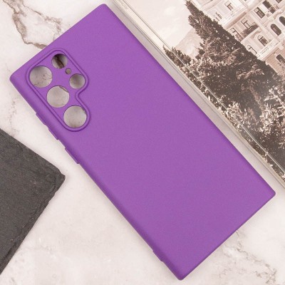 Чохол Silicone Cover Lakshmi Full Camera (A) для Samsung Galaxy S24 Ultra Фіолетовий / Purple Чохол Silicone Cover Lakshmi Full Camera (A) для Samsung Galaxy S24 Ultra Фіолетовий / Purple