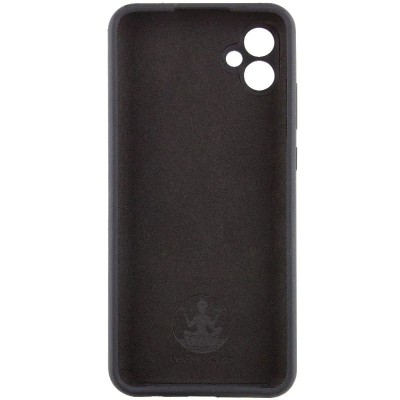 Чохол Silicone Cover Lakshmi Full Camera (AA) with logo для Samsung Galaxy A05 Чорний / Black