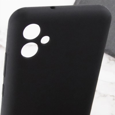 Чохол Silicone Cover Lakshmi Full Camera (AA) with logo для Samsung Galaxy A05 Чорний / Black