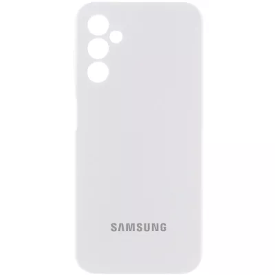 Чохол Silicone Cover Lakshmi Full Camera (AA) with logo для Samsung Galaxy A05s Білий / White