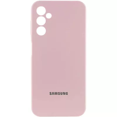 Чохол Silicone Cover Lakshmi Full Camera (AA) with logo для Samsung Galaxy A26 5G Рожевий / Pink Sand
