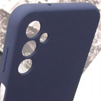 Чохол Silicone Cover Lakshmi Full Camera (AA) with logo для Samsung Galaxy A26 5G Синій / Midnight blue