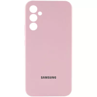 Чохол Silicone Cover Lakshmi Full Camera (AA) with logo для Samsung Galaxy A36 5G Рожевий / Pink Sand
