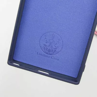 Чохол Silicone Cover Lakshmi Full Camera (AA) with logo для Samsung Galaxy S25 Ultra Синій / Midnight blue